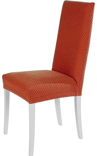 Komashop Návlek na stoličku NATALI Farba: tmavo-hnedá