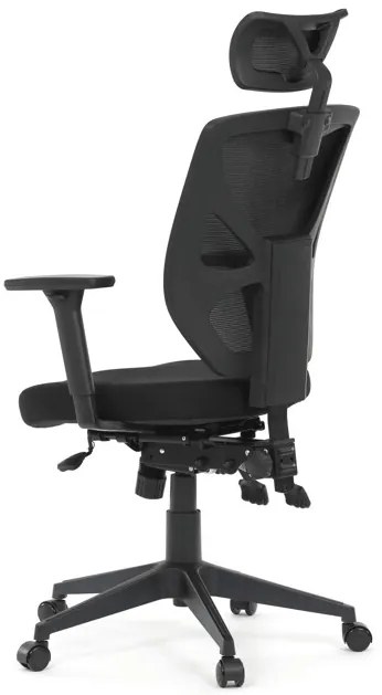 Autronic BONTEC Kancelárska stolička, asynchrónny mechanizmus, čierna, KA-Q8250 BK Farba: Čierna