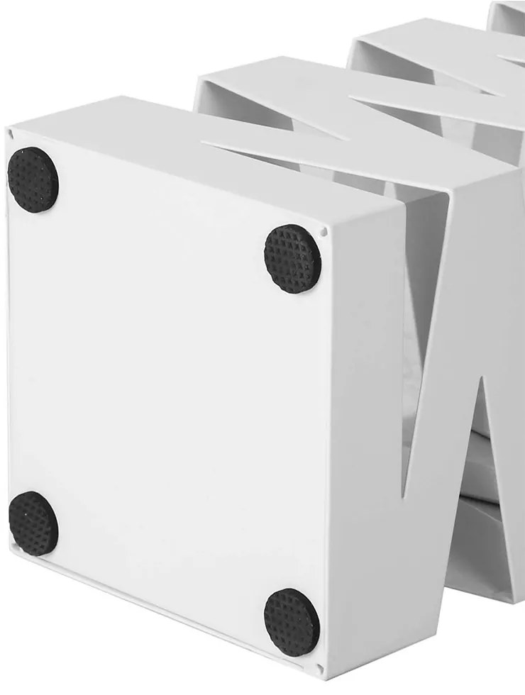 Stojan na dáždniky so zick-zack vzorom