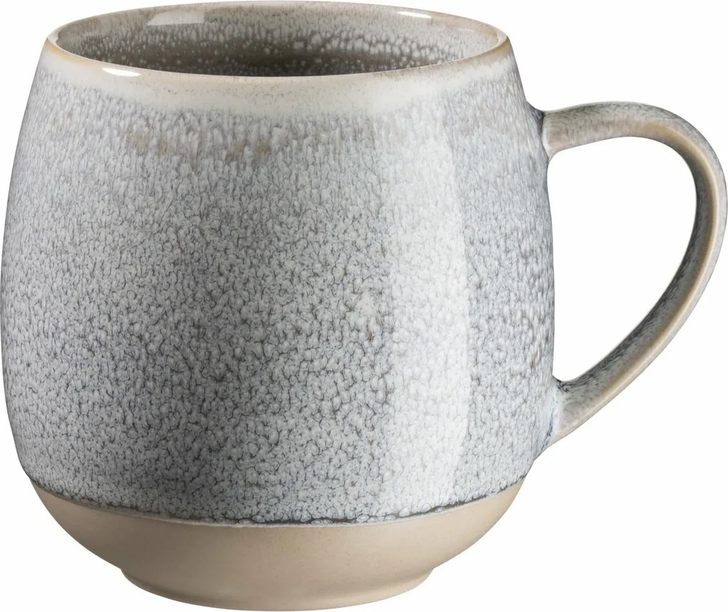 Mäser Súprava hrnčekov 4 ks AQUATA – 355 ml, sivá, 355 ml