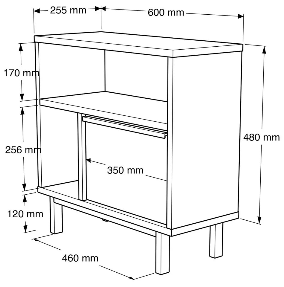 Konferenčný stolík On Oak