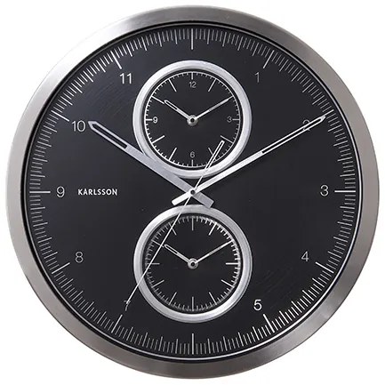 Nástenné hodiny KA5508BK Karlsson 50cm
