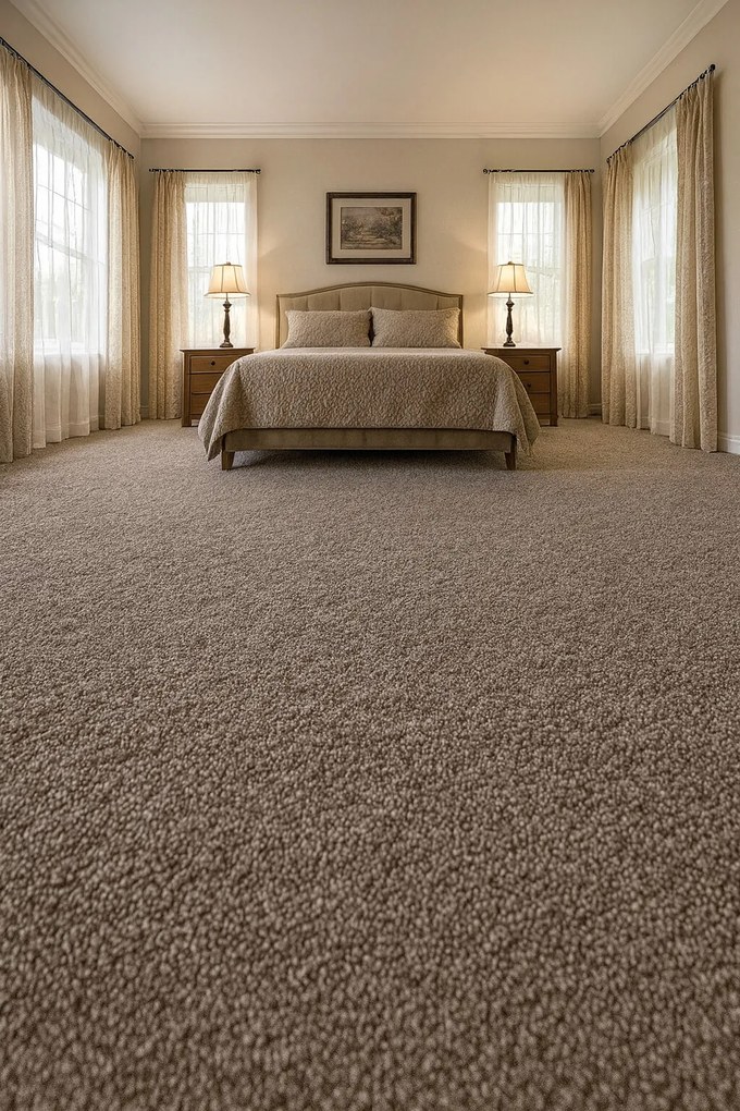 Metrážny koberec Elizabet 90 béžová, na mieru, šíře 4m, béžová, filc, detská izba, Spoltex