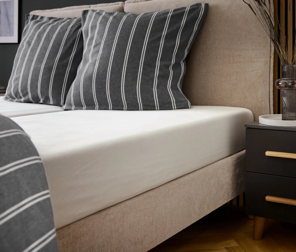 Džersejové napínacie prestieradlo prémiovej kvality, štandardná veľkosť