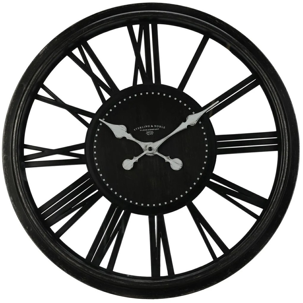 Nástenné hodiny Ria, čierna