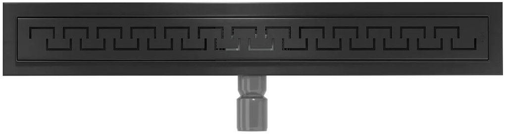 Sprchový žľab MEXEN GREEK BLACK - čierny