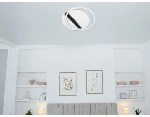 LED Stmievateľné stropné svietidlo LED/80W/230V 3000-6500K biela + diaľkové ovládanie