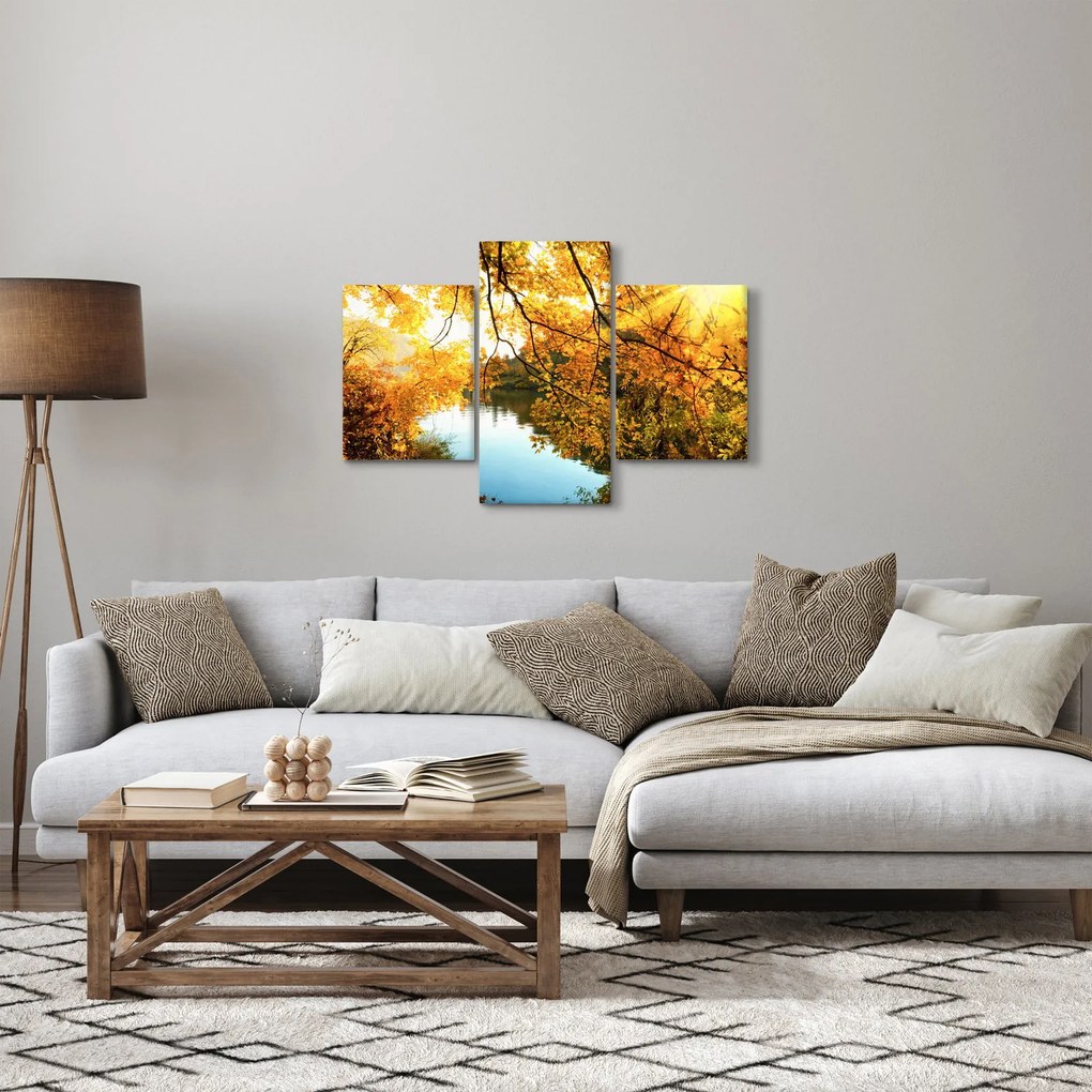 Obraz - Jesenný strom (90x60 cm)