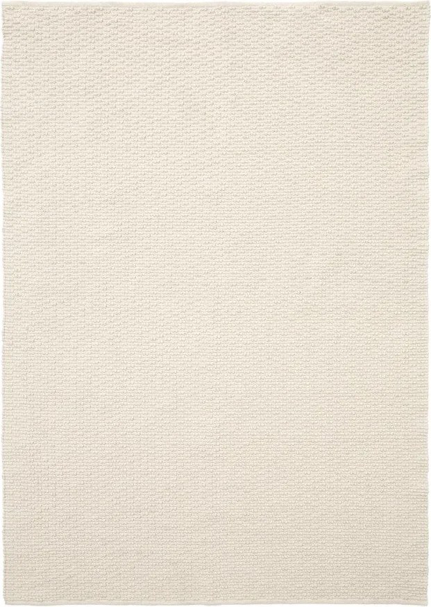 Krémový ručne tkaný koberec s prímesou bavlny 160x230 cm Mascarell – Kave Home