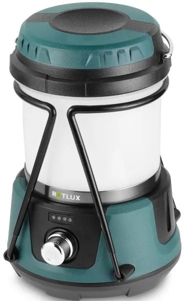 Retlux - LED Stmievateľná prenosná lampa s funkciou powerbanky LED/3W/4400 mAh IPX2