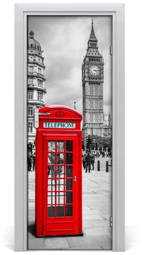 Fototapeta samolepiace na dvere Londýn Anglicko 75x205cm