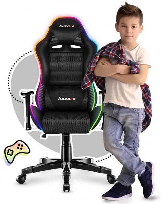 Detská herná stolička Ranger - 6.0 RGB mesh