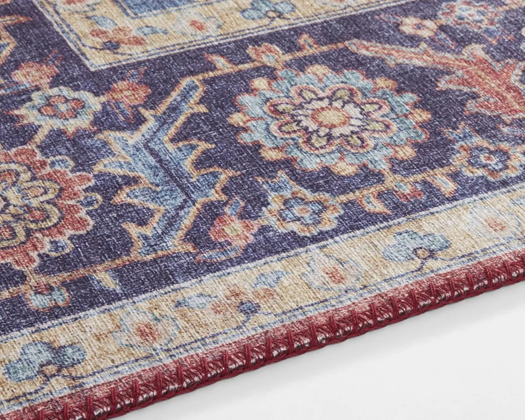 Hanse Home, Kusový koberec Asmar 104000 Plum/Red, 160x230, červená, chodba / predsieň