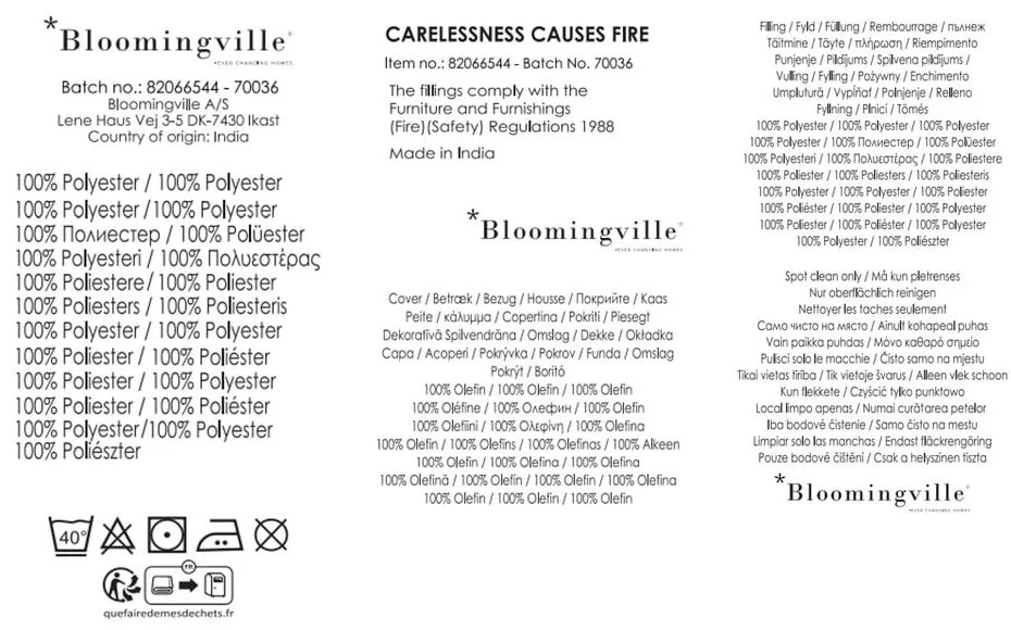 Dekoračný vankúš 50x50 cm Cabrie – Bloomingville