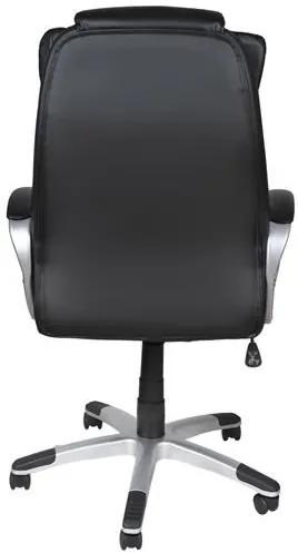 Malatec Kancelárska stolička EKO koža, čierna, 2731
