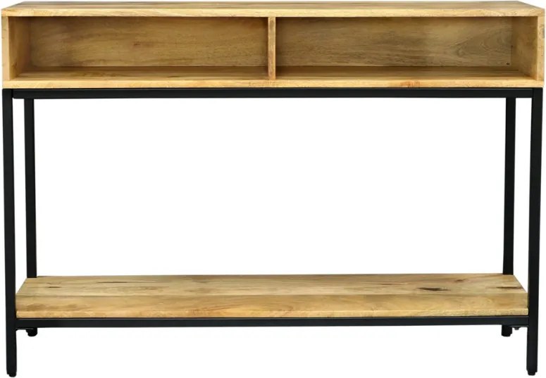 Konzolový stolík Gita 110x76x35 indický masív mango Mango natural