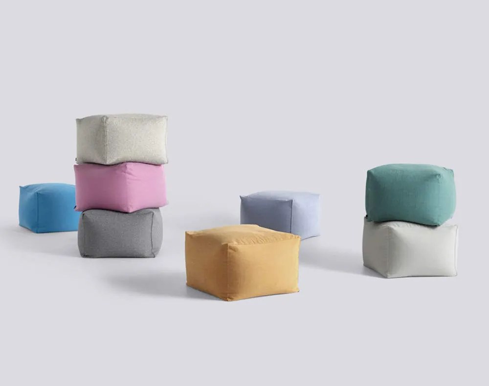 HAY Pouf Sprinkle, cream