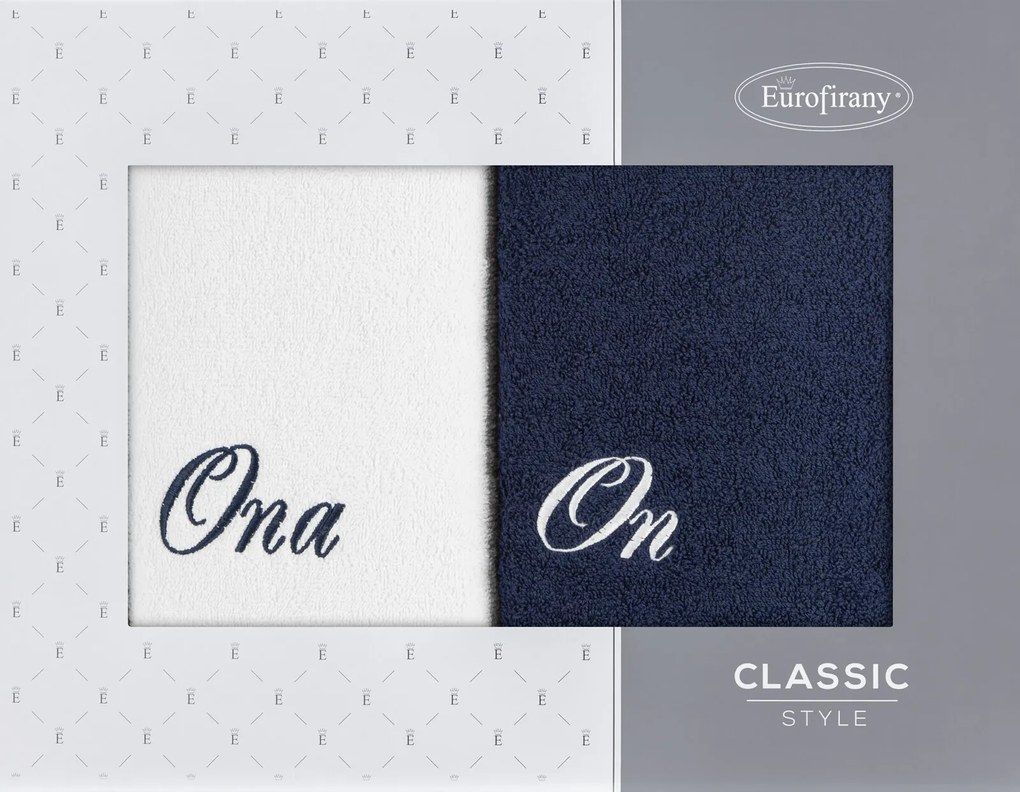 FROTÉ UTERÁK ONA ON SADA 2 KS 50X90 CM VIACFAREBNÁ