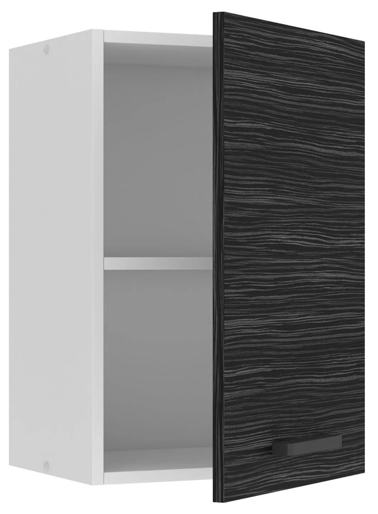 Kuchynská skrinka Belini Premium Full Version horná 40 cm eben kráľovský