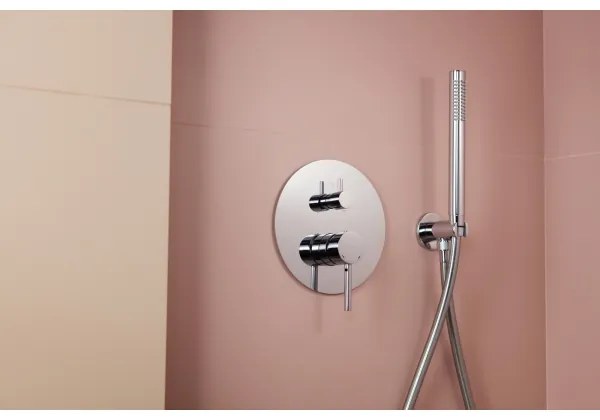 KFA Armatura 5039-501-00 - Sprchová sada s podomietkovou batériou MOZA lesk. chróm