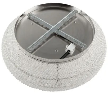 Ideal Lux - Krištáľové stropné svietidlo PASHA 10xE14/40W/230V pr. 55 chróm
