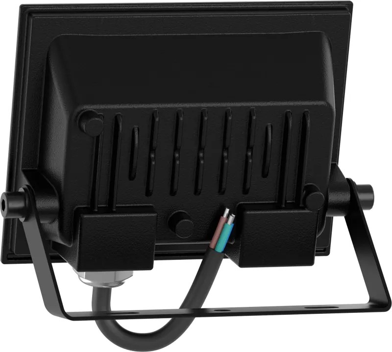 Mexen Luxpro LED reflektor, 10W, studená - 6500K, 900 lm, čierna - L230-010-65-70