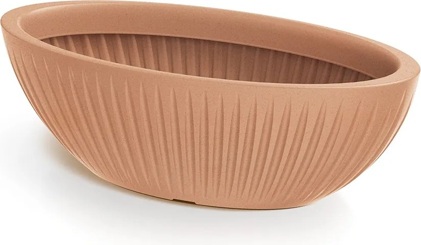 Oválny kvetináč LATIE 58 cm terakota
