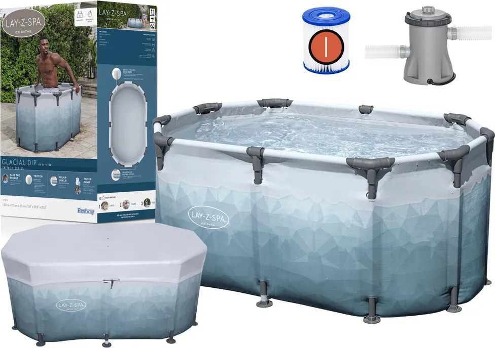 LEAN Otužovací bazén Glacial Dip 431L