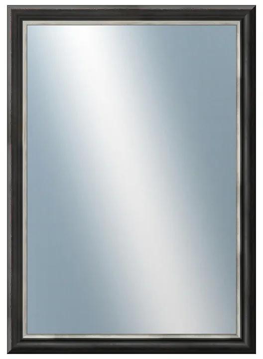 DANTIK - Zrkadlo v rámu, rozmer s rámom 50x70 cm z lišty Anversa čierna AG (3150)