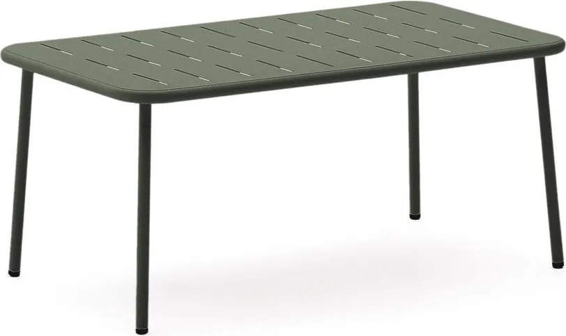 Oceľový Záhradný konferenčný stolík 50x90 cm Zivia – Kave Home