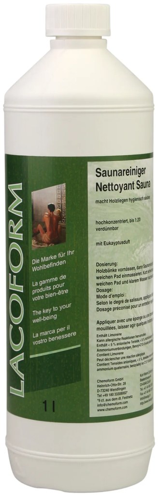 Čistič suchej sauny - SAUNAREINIGER 1l