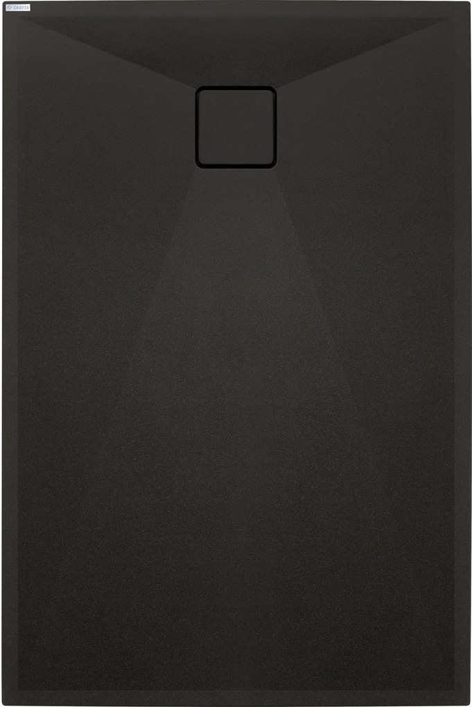 Deante Correo obdĺžniková sprchová vanička 140x80 cm čierna KQR_N48B