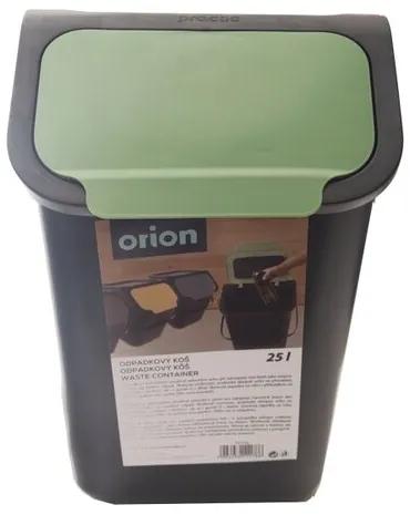 Orion Odpadkový kôš na triedený odpad 25 l, zelená