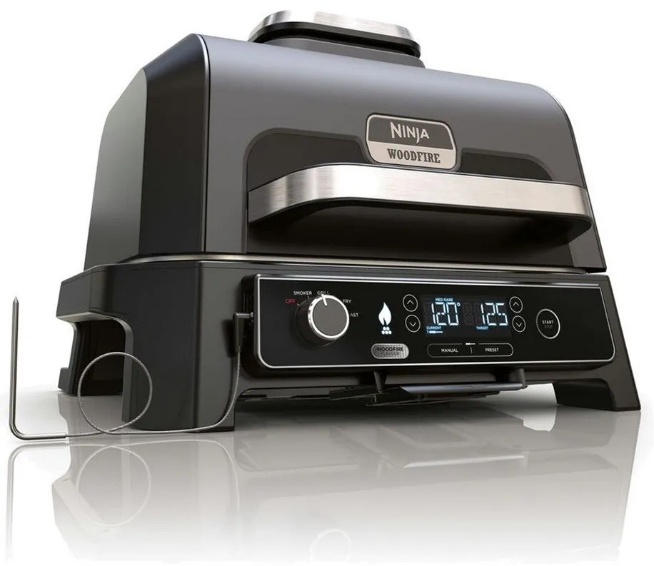 Ninja OG850EU vonkajší elektrický gril Woodfire Pro