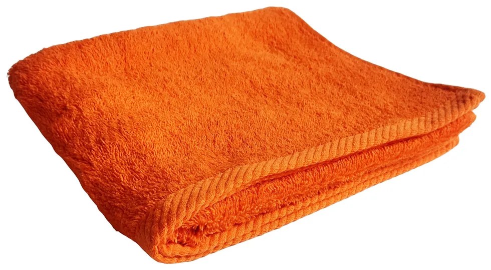 Uterák froté Deluxe oranžová 50x100cm