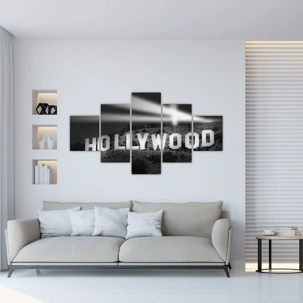 Nápis Hollywood - obraz