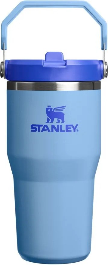 Modrá termoska z nehrdzavejúcej ocele 600 ml IceFlow™ Flip Straw 2.0 Tumbler Blue Sky – Stanley