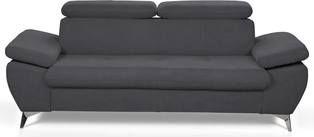 Trojsedák Gisele, antracitová látka