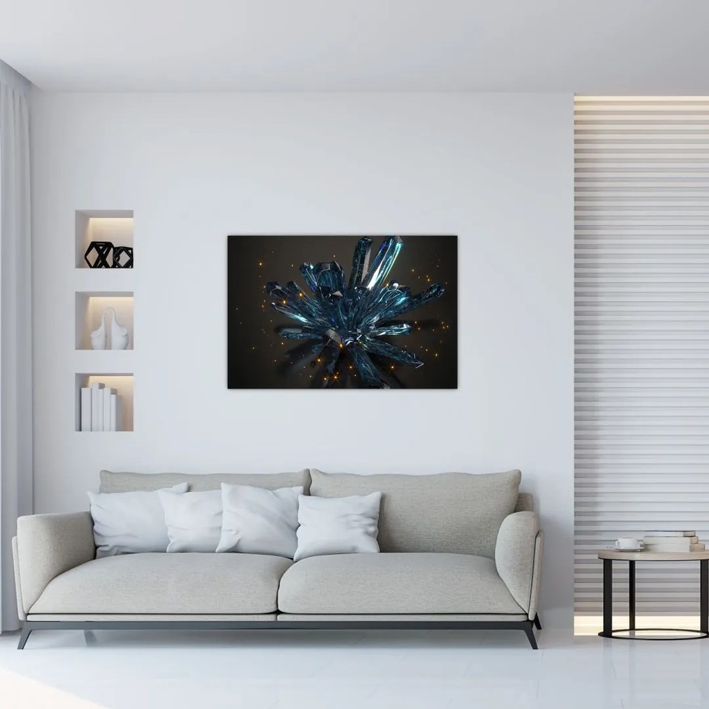 Obraz kryštálu (90x60 cm)