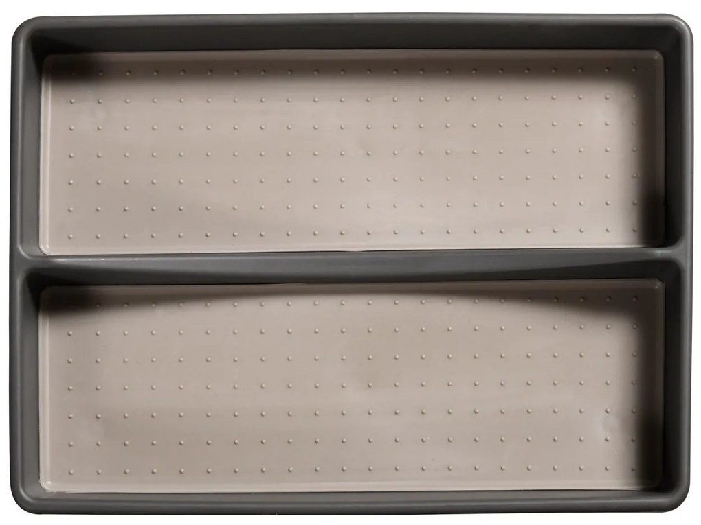 Organizér do zásuvky Kubas 23 cm čierny