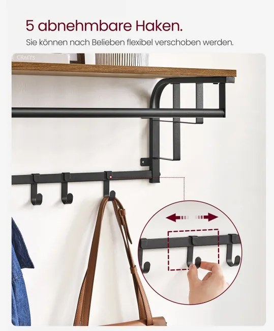 Nástenná polica LCR101B02