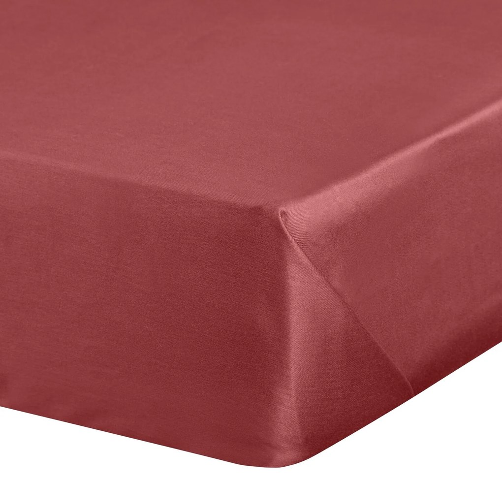 MAKOSATÉNOVÉ PRESTIERADLO NOVA 160X210 CM ČERVENÁ