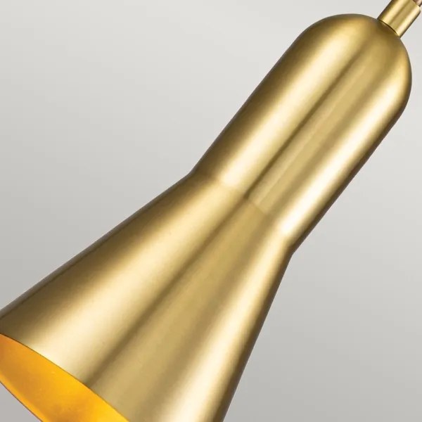 Elstead ETOILE-P-S-AB - Luster na lanku ETOILE 1xE27/60W/230V pr. 13,3 cm zlatá