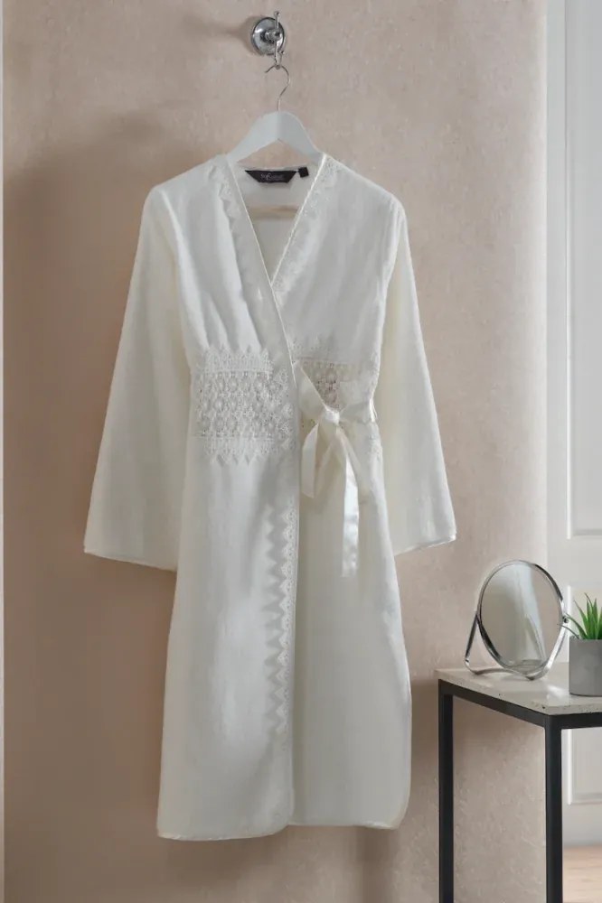 Soft Cotton Dámsky elegantný župan DEMET v darčekovom balení
