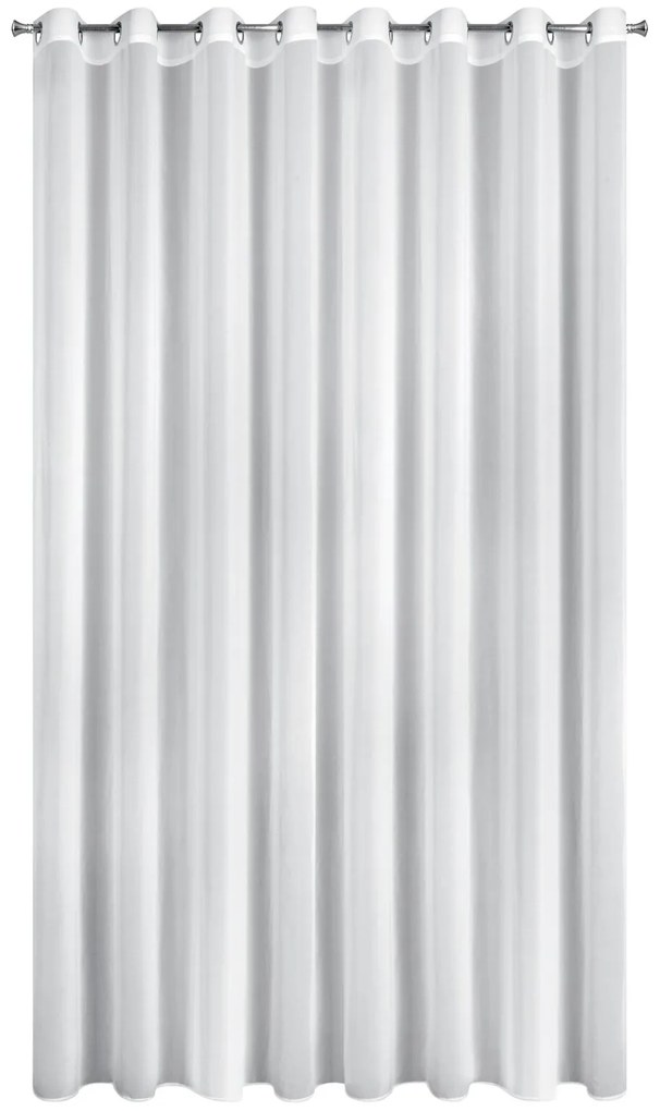 ZÁCLONA NA KRÚŽKOCH DALIA 350X250 CM BIELA