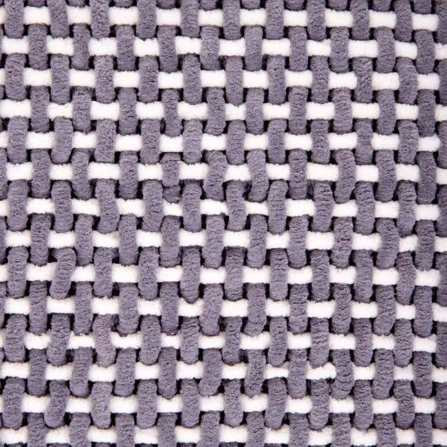 Kúpeľňový koberček JAMIE sivý / béžový 864327