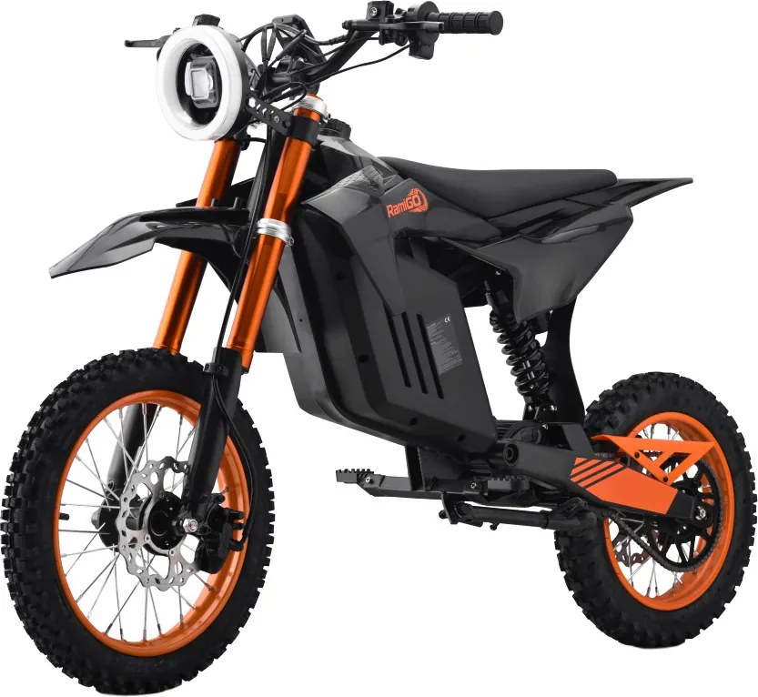 Ramiz Detský elektrický motocykel E-RIDER X čierny