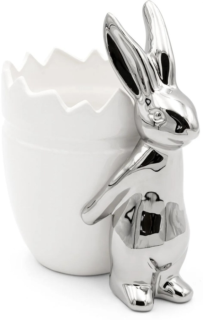 VEĽKONOČNÁ KERAMICKÁ MISA EASTER10 19X22 CM VIACFAREBNÁ