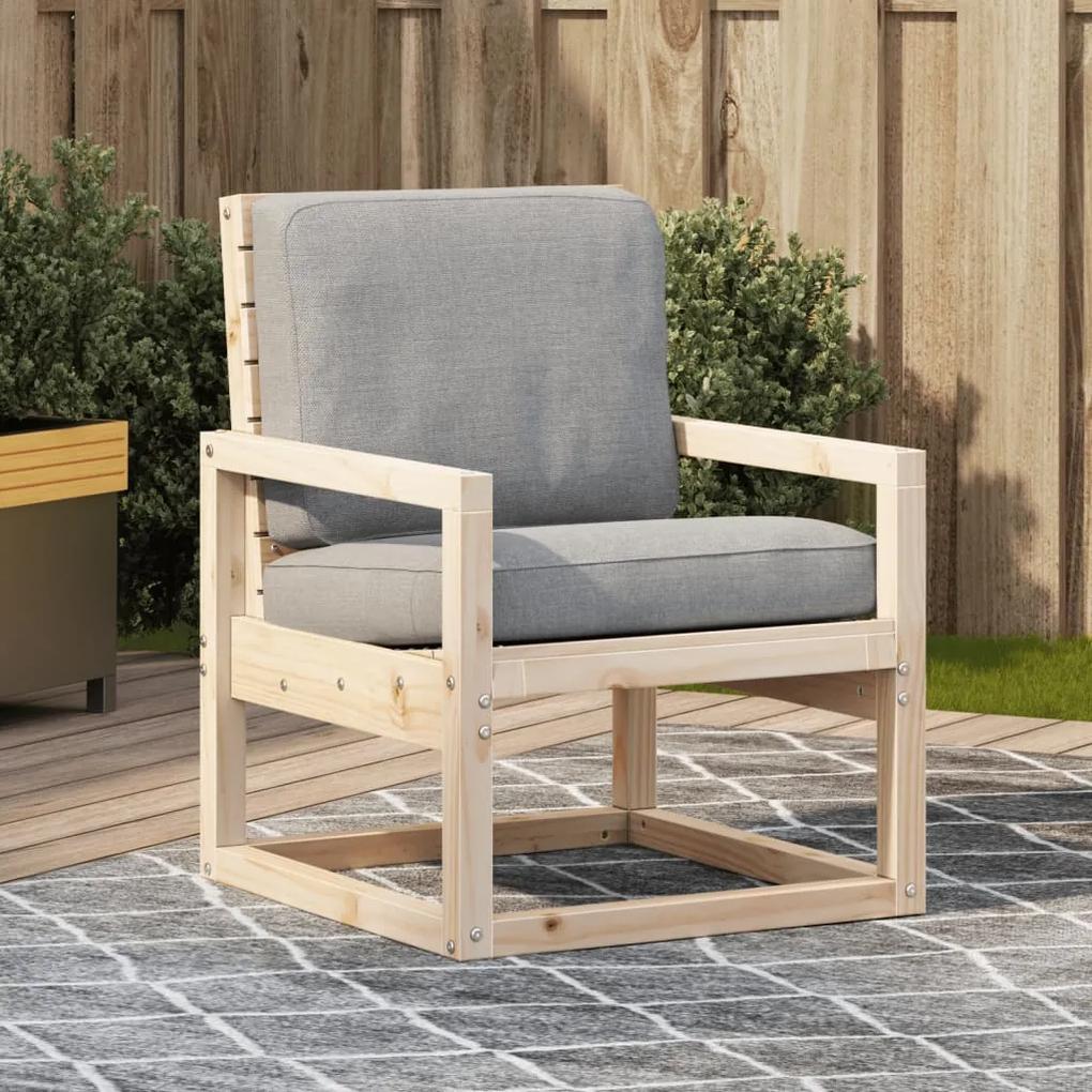 Záhradná stolička 57,5x63x76 cm borovicový masív 832547