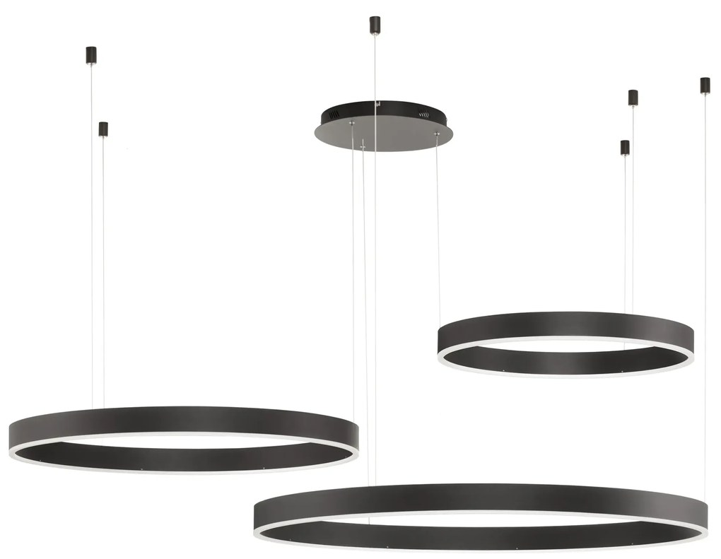 LED luster Motif čierna